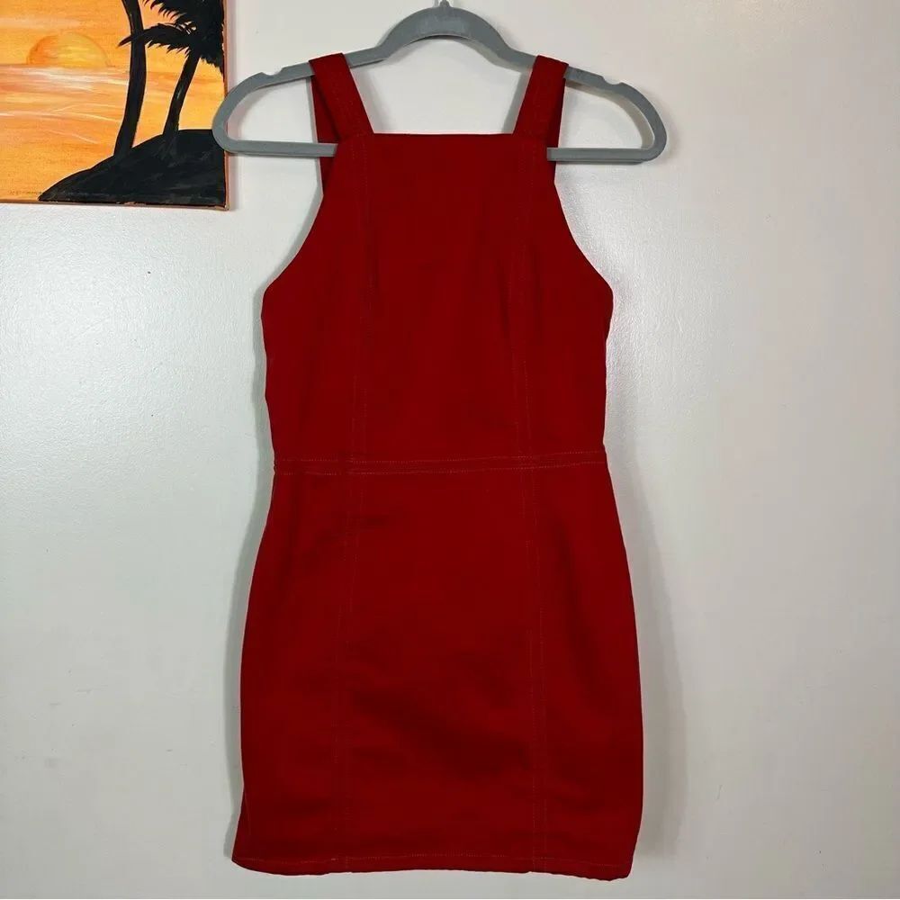 Zara Red Mini Dress - Picture 2 of 9